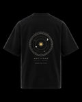 Nocturne Tee siyah, sırt baskısı