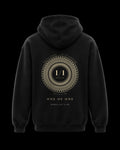 One of One Hoodie siyah, sırt baskısı