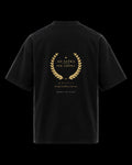 Ad Astra Tee siyah, sırt baskısı